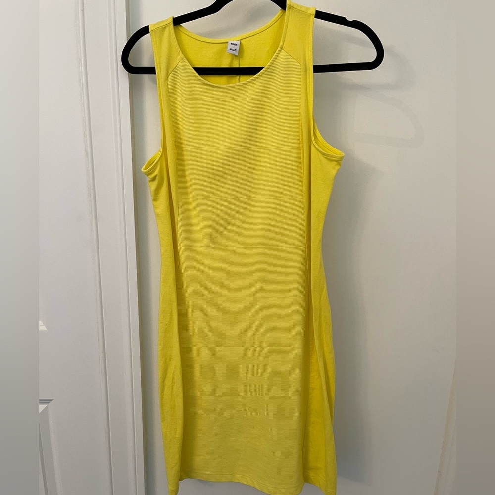 Old Navy Bright Yellow Mini Dress